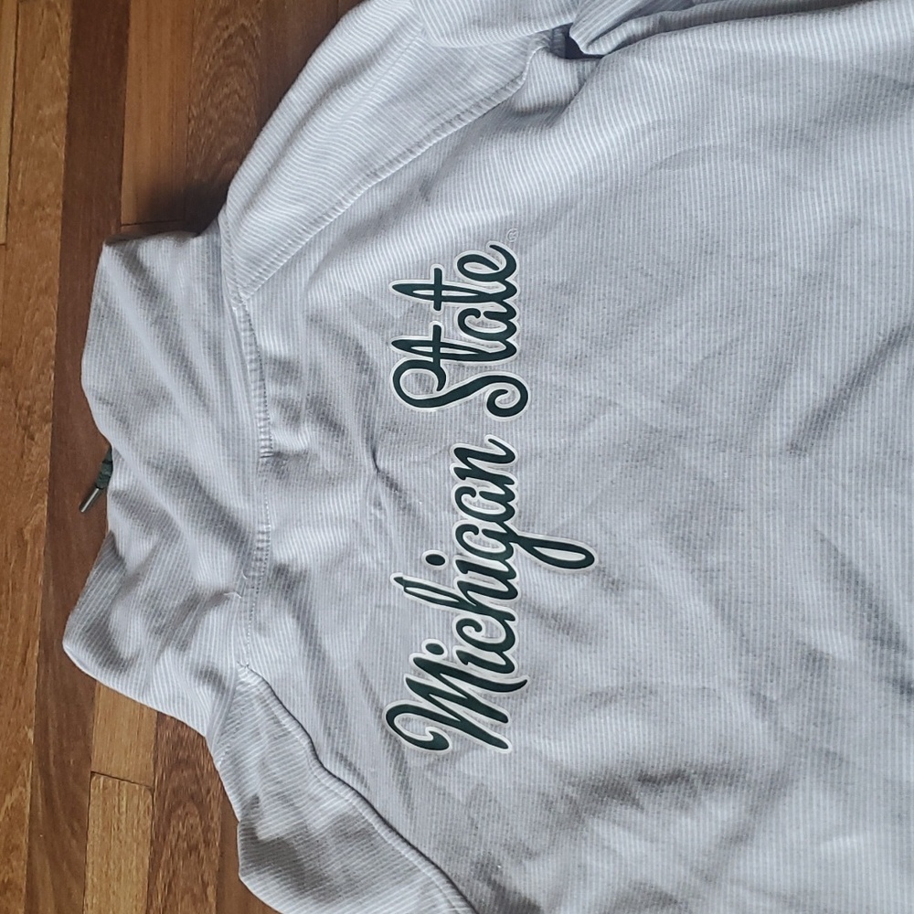 Zip-up Michigan State top